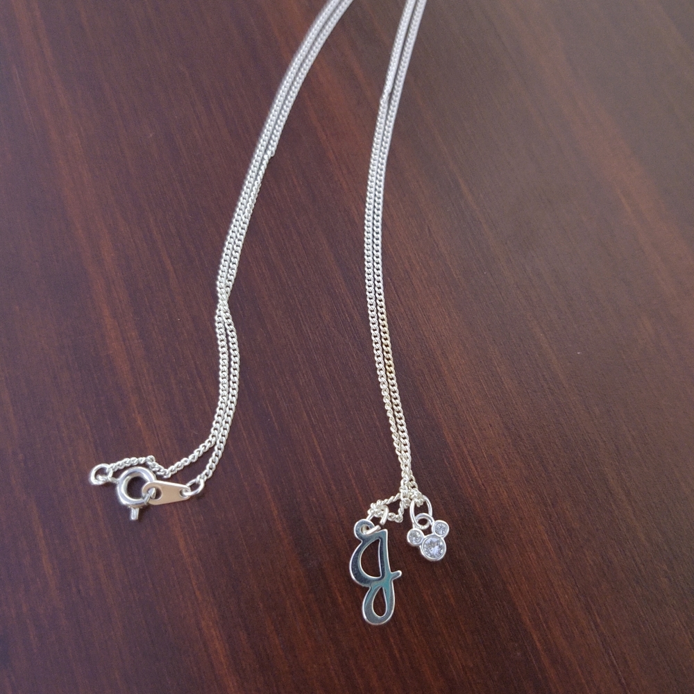 Disney Initial Necklace